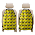 Sleeping Bear Emoji Pattern Print Car Seat Organizers
