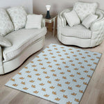 Sleeping Chihuahua Pattern Print Area Rug