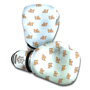 Sleeping Chihuahua Pattern Print Boxing Gloves