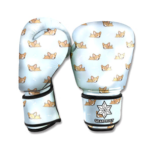 Sleeping Chihuahua Pattern Print Boxing Gloves