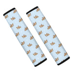 Sleeping Chihuahua Pattern Print Car Seat Belt Covers