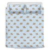 Sleeping Chihuahua Pattern Print Duvet Cover Bedding Set