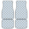 Sleeping Chihuahua Pattern Print Front and Back Car Floor Mats