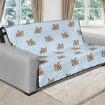 Sleeping Chihuahua Pattern Print Futon Protector