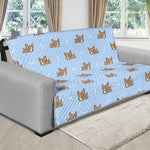 Sleeping Chihuahua Pattern Print Futon Protector