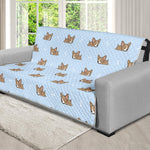 Sleeping Chihuahua Pattern Print Futon Protector