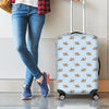 Sleeping Chihuahua Pattern Print Luggage Cover