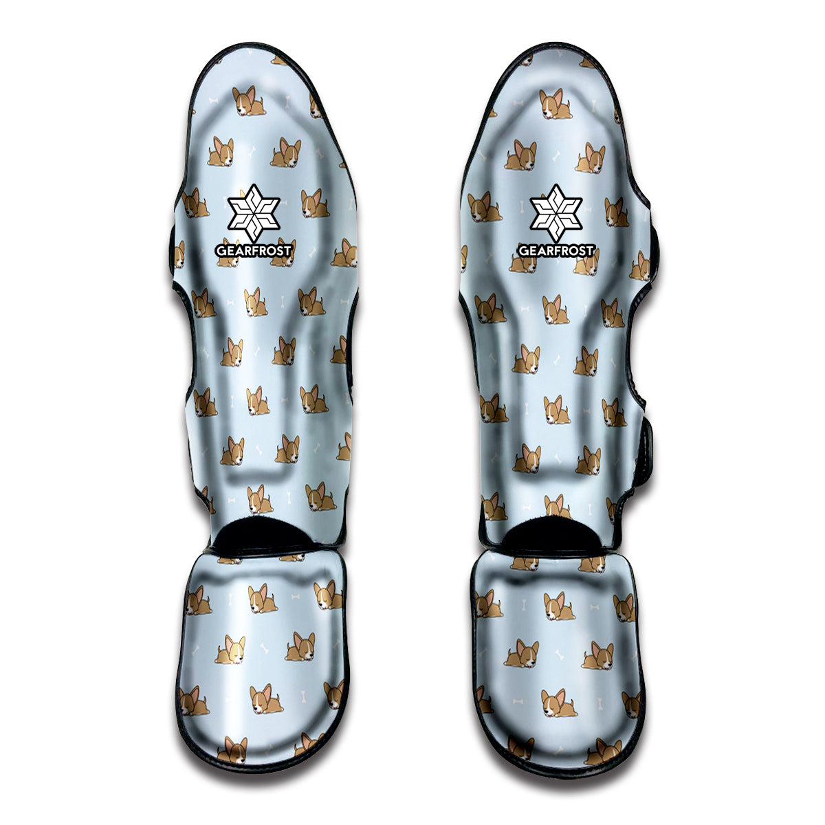 Sleeping Chihuahua Pattern Print Muay Thai Shin Guard