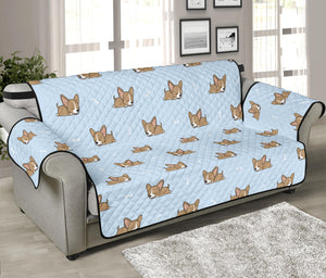 Sleeping Chihuahua Pattern Print Sofa Protector