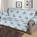 Sleeping Chihuahua Pattern Print Sofa Protector