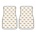 Sleeping Corgi Pattern Print Front Car Floor Mats