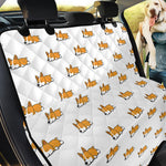Sleeping Corgi Pattern Print Pet Car Back Seat Cover