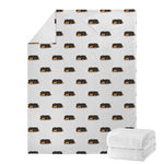 Sleeping Rottweiler Pattern Print Blanket
