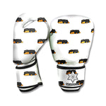 Sleeping Rottweiler Pattern Print Boxing Gloves