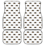 Sleeping Rottweiler Pattern Print Front and Back Car Floor Mats