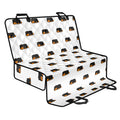 Sleeping Rottweiler Pattern Print Pet Car Back Seat Cover