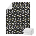 Sleeping Sheep Pattern Print Blanket