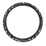 Sleeping Sheep Pattern Print Car Steering Wheel Cover