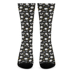 Sleeping Sheep Pattern Print Crew Socks