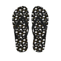 Sleeping Sheep Pattern Print Flip Flops