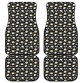 Sleeping Sheep Pattern Print Front and Back Car Floor Mats