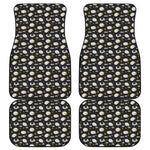 Sleeping Sheep Pattern Print Front and Back Car Floor Mats