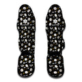 Sleeping Sheep Pattern Print Muay Thai Shin Guards