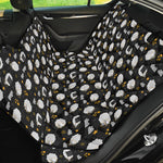 Sleeping Sheep Pattern Print Pet Car Back Seat Cover