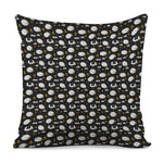 Sleeping Sheep Pattern Print Pillow Cover