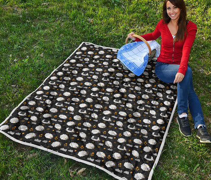 Sleeping Sheep Pattern Print Quilt