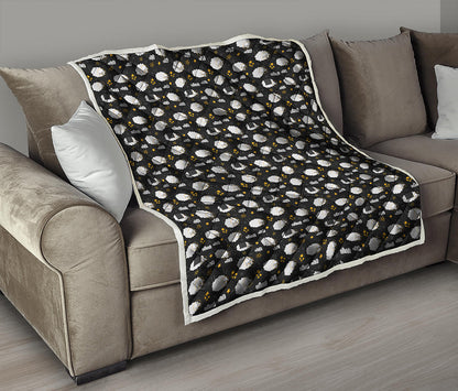 Sleeping Sheep Pattern Print Quilt
