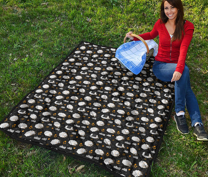 Sleeping Sheep Pattern Print Quilt