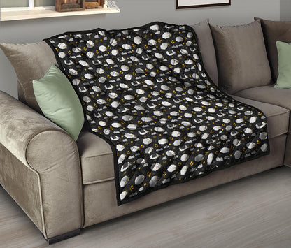 Sleeping Sheep Pattern Print Quilt