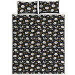Sleeping Sheep Pattern Print Quilt Bed Set