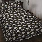 Sleeping Sheep Pattern Print Quilt Bed Set