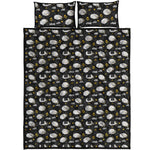 Sleeping Sheep Pattern Print Quilt Bed Set
