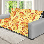 Slice Of Cheese Pattern Print Futon Protector