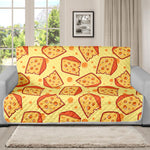 Slice Of Cheese Pattern Print Futon Protector