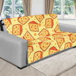 Slice Of Cheese Pattern Print Futon Protector