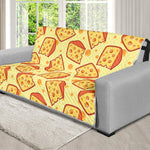 Slice Of Cheese Pattern Print Futon Protector