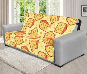 Slice Of Cheese Pattern Print Futon Protector