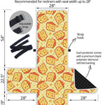 Slice Of Cheese Pattern Print Recliner Protector