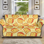 Slice Of Cheese Pattern Print Sofa Protector