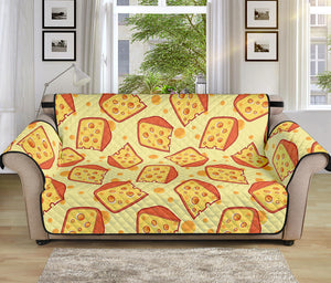 Slice Of Cheese Pattern Print Sofa Protector