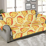 Slice Of Cheese Pattern Print Sofa Protector