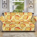 Slice Of Cheese Pattern Print Sofa Protector