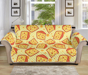 Slice Of Cheese Pattern Print Sofa Protector