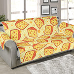 Slice Of Cheese Pattern Print Sofa Protector