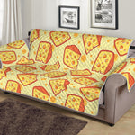 Slice Of Cheese Pattern Print Sofa Protector