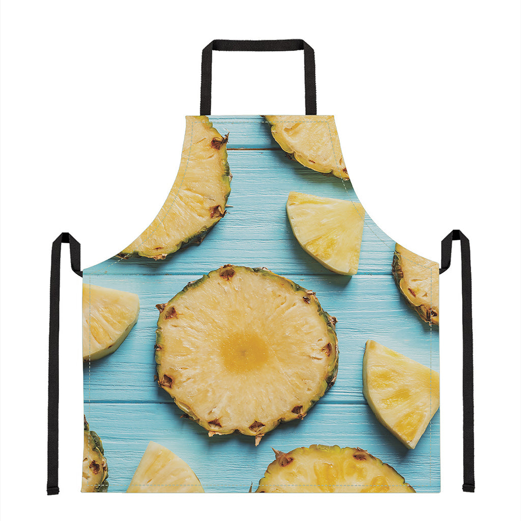 Sliced Pineapple Print Apron